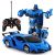 RC Transformer Auto en Robot (blauw)