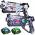 2 Light Battle Active Camo Laserguns - Grijs/Wit + 2 Targets