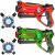 2 Light Battle Active Laserguns - Oranje/Groen + 2 vesten