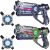 2 Light Battle Active camo laserguns groen/grijs + 2 vesten