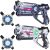 2 Light Battle Laserpistolen Camo Grijs/Wit + vesten