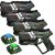 Light Battle Connect set 4 Laserguns Groen/Grijs + 2 Targets