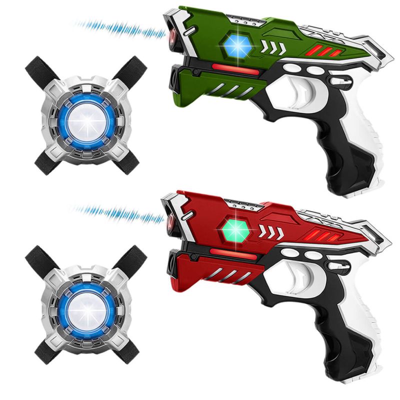 Geslaagd Definitie mooi KidsTag Lasergame set kopen? 2 Laserguns + 2 vesten