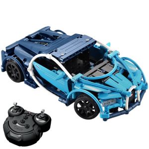 Bestuurbare race auto - blauw