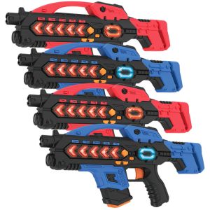 KidsTag Plus lasergame set: 4 lasergeweren