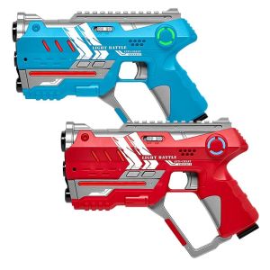 Light Battle Connect Lasergame set - Rood/Blauw - 2 Anti-cheat laserguns