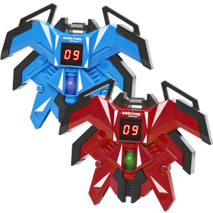 2 KidsTag Recharge display vesten Rood/Blauw