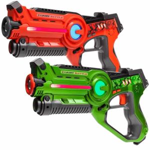 Light Battle Active Lasergame Laserguns - Groen/Oranje