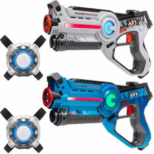 Light Battle lasergame set - 2 laserpistolen + 2 vesten