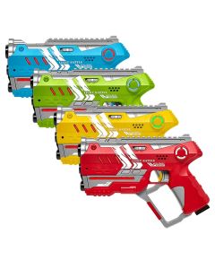 Light Battle Connect Lasergame set - Rood/Blauw/Geel/Groen