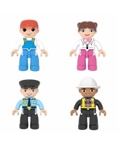 Magnetische Speelgoedfiguren - 4 stuks