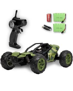 Open Bestuurbare Auto Camo Groen + Extra accu