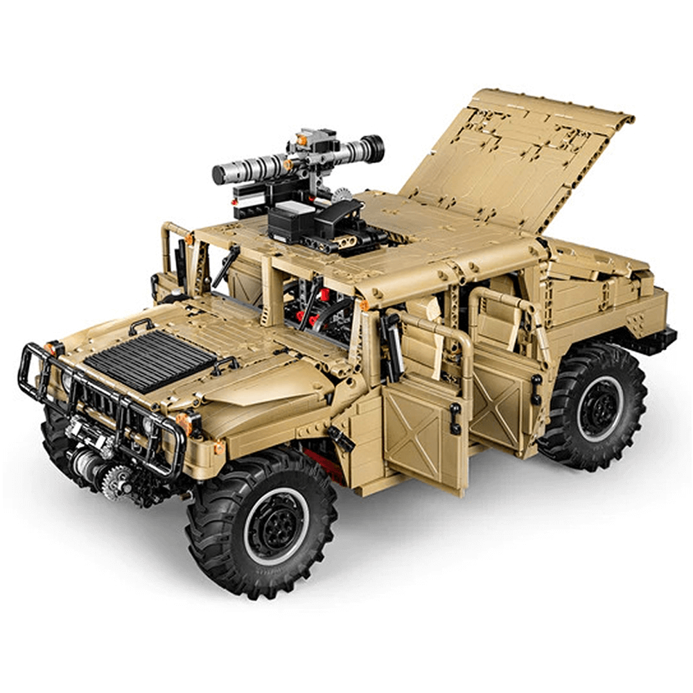 fout Soms mout Bouwpakketten legerauto / legermotor - Cadabricks technisch speelgoed