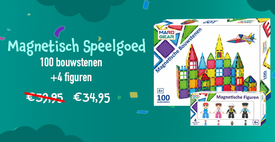 Aanbieding magnetisch speelgoed